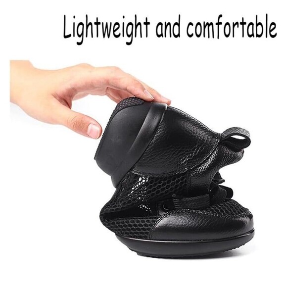 Italian Shoemakers Red Soft Leather Unisex Anti-Slip Comfort Shoes Size 10.5 - Picture 11 of 12